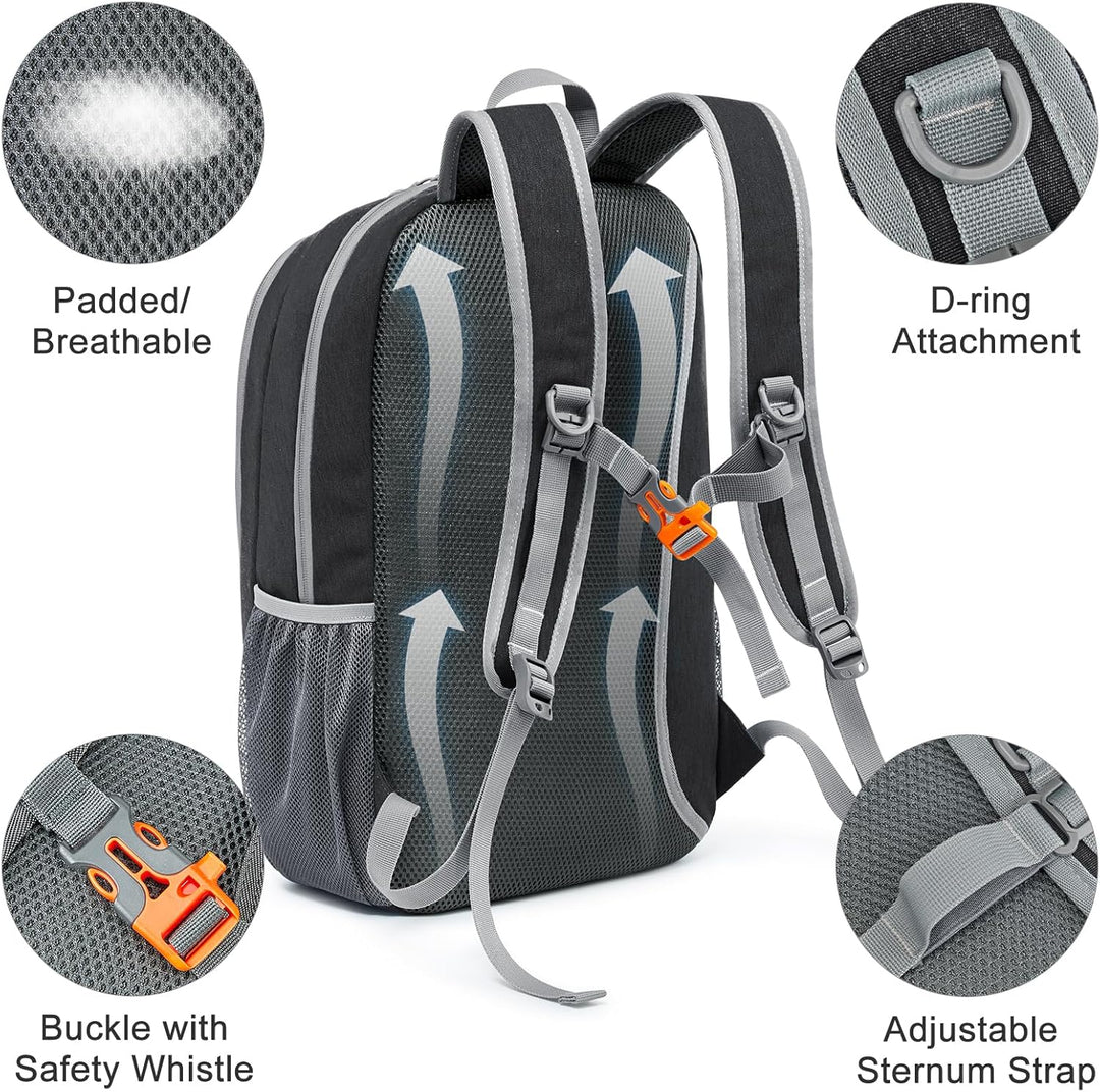 G4Free Kleiner Rucksack 12L/20L Unisex Tagesrucksack Leichter Reiserucksack Wanderrucksack Trekkingr