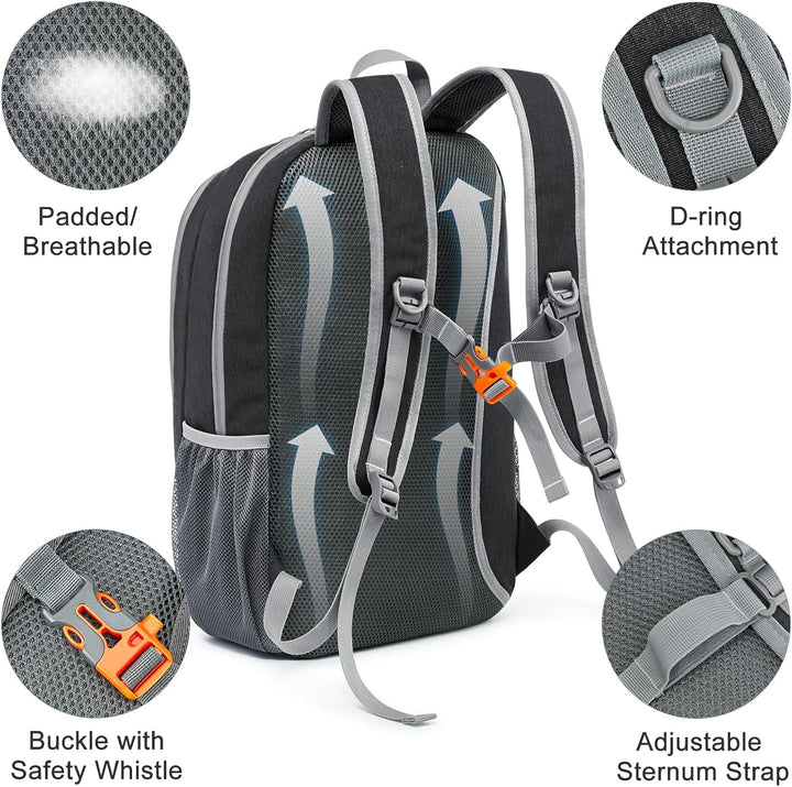 G4Free Kleiner Rucksack 12L/20L Unisex Tagesrucksack Leichter Reiserucksack Wanderrucksack Trekkingr