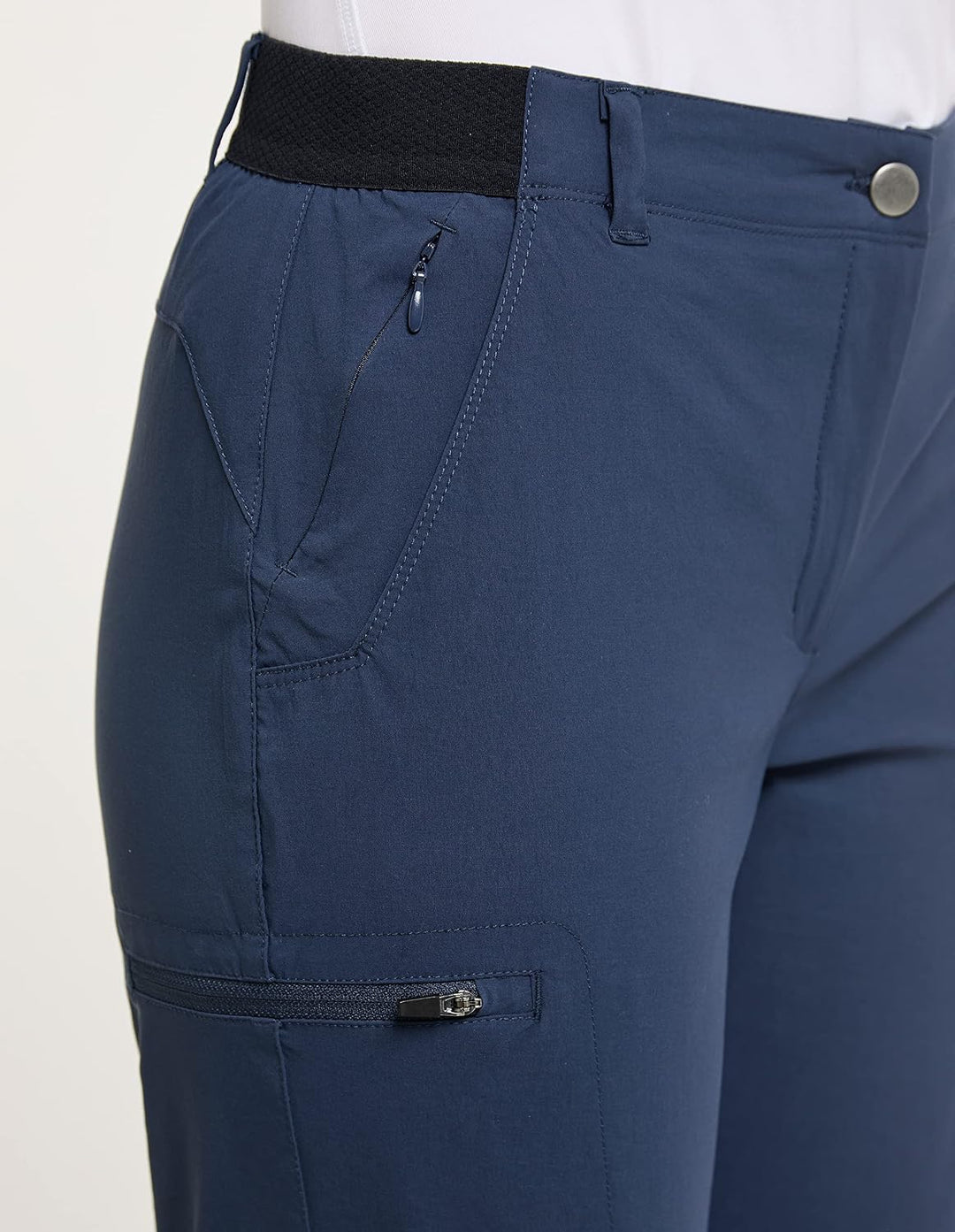 HOT sportswear Damen Wanderhose Ottawa Bermuda 44 Denim Blue, 44 Denim Blue