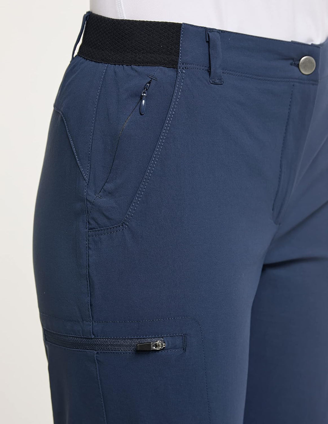 HOT sportswear Damen Wanderhose Ottawa Bermuda 36 Denim Blue, 36 Denim Blue