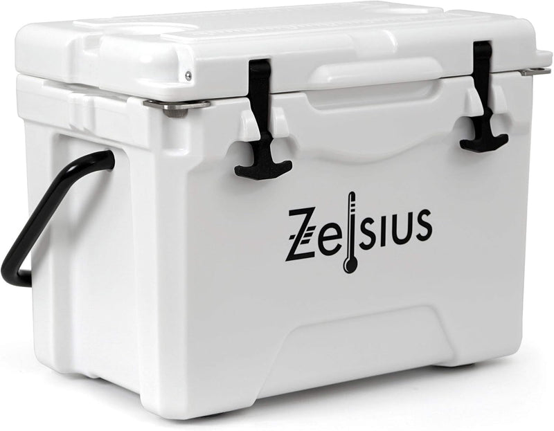 Zelsius Kühlbox 25 Liter | Coolbox | Tragbare Cooling Box ideal für Auto Camping Urlaub Angeln Freiz