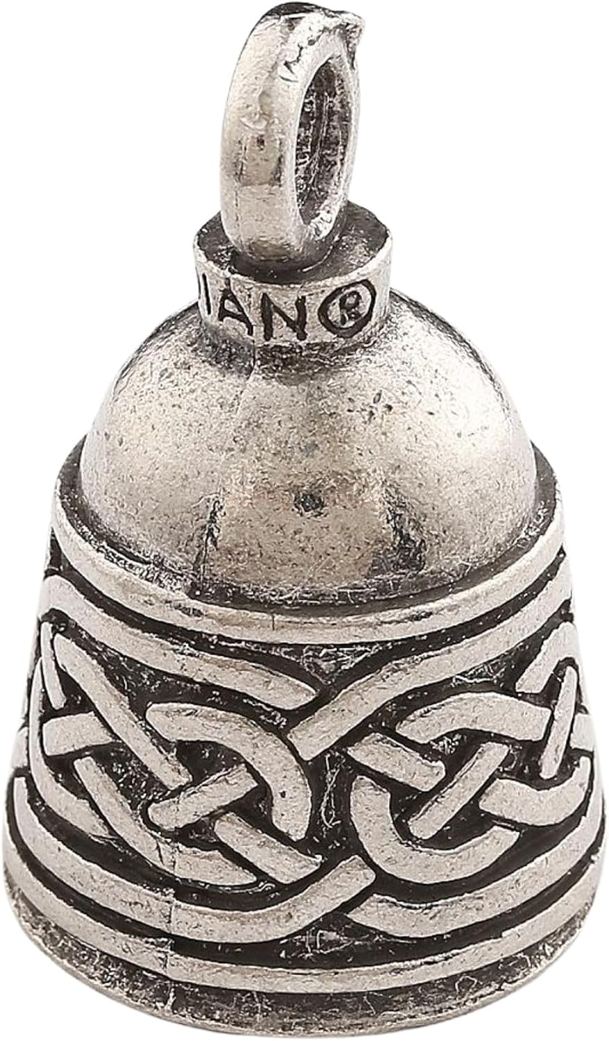 Guardian Bell Irish Celtic Weave Motorrad Biker Luck Gremlin Reitglocke oder Schlüsselanhänger 1, 1