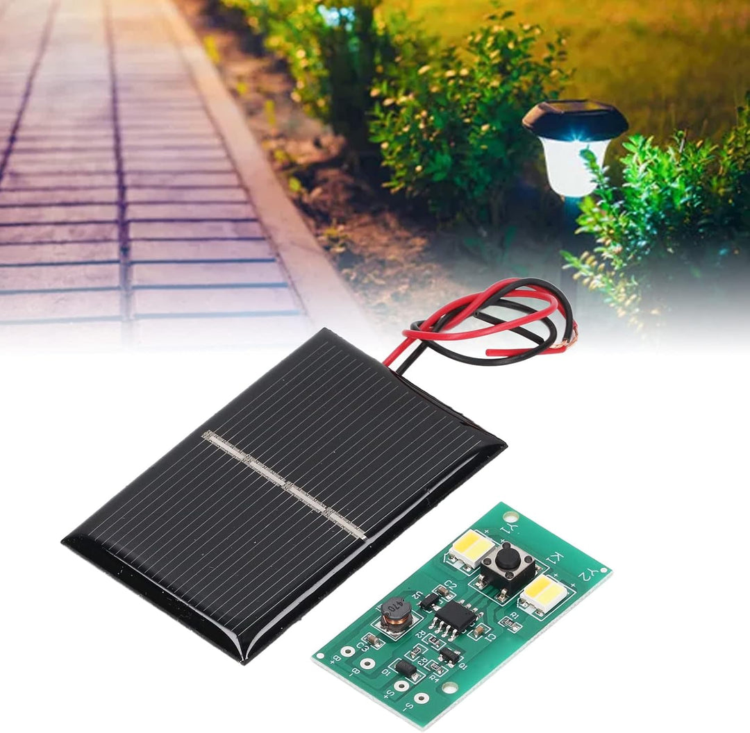 4 Set Solar Light Control Panel Kit LED Licht Controller Board Solar Rasen Licht Control Board für S