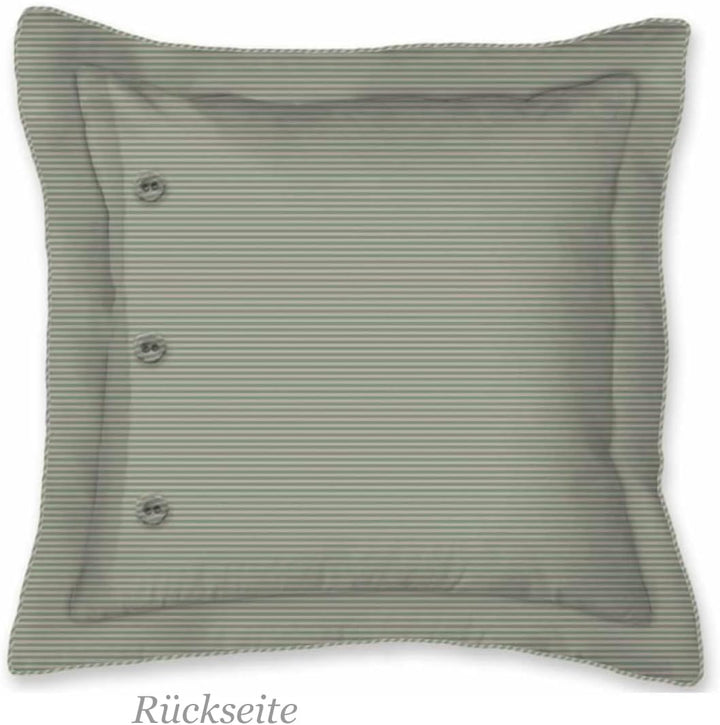 Pip Studio Saluti Piccoli Square Cushion Farbe Green Grösse 45x45, 45x45