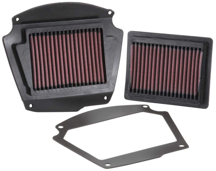 K&N Filters YA-1602 Motorrad Motorräume, Rot