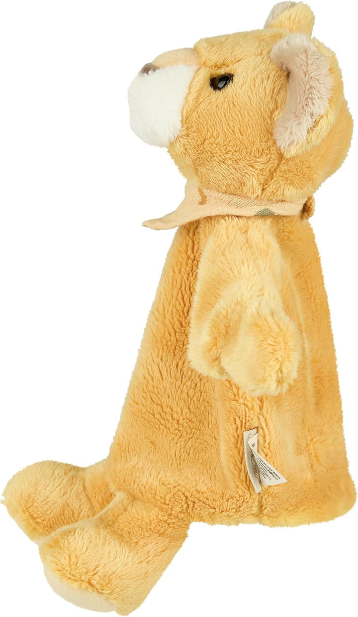 Sterntaler Kinder Handpuppe LÖWE Leo - weiches Spielzeug zum Puppentheater, Erzählen, Kuscheln & Spr