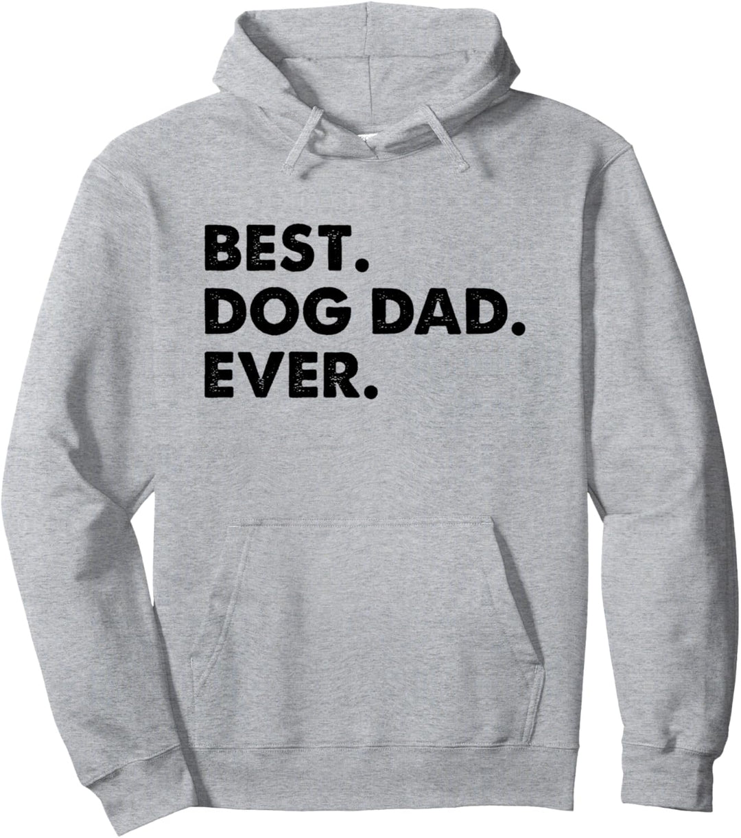 Bester Hundepapa Retro Best Dog Dad Ever Pullover Hoodie