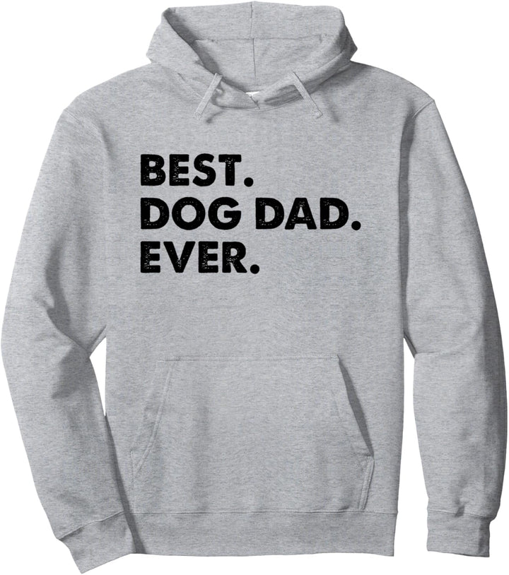 Bester Hundepapa Retro Best Dog Dad Ever Pullover Hoodie