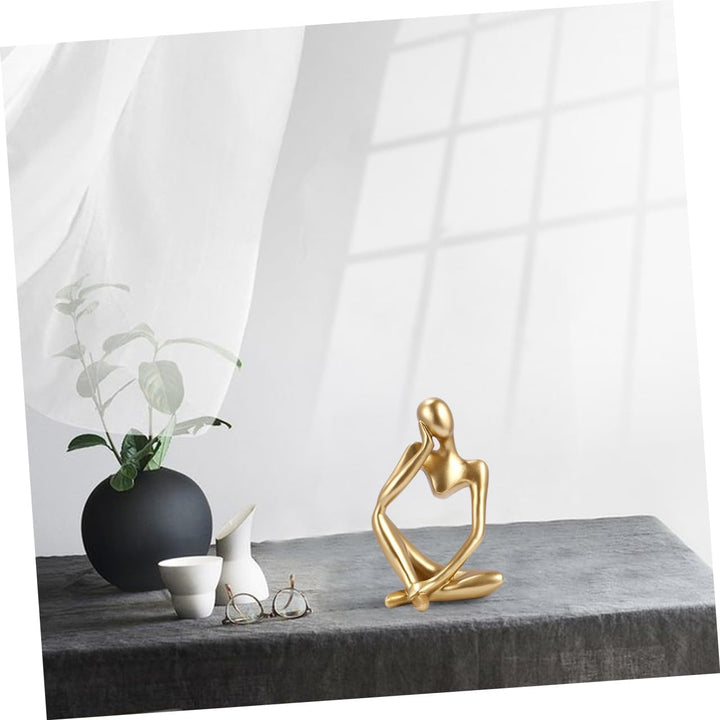 BESPORTBLE 1stk Abstrakte Figurenornamente Tischdekoration Mini-actionfiguren Kunstharz Skulptur Orn