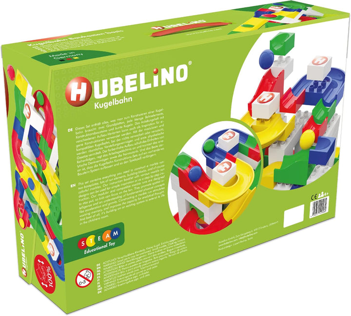 Hubelino HUBELINO-123-teilig Baukasten Basis 420480, ys/m Single, Single