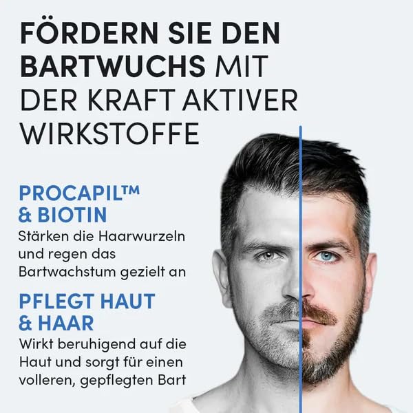 Dr. Balwi Bart Serum - Für dichteren Bartwuchs mit Procapil, Anagain & pflanzlichen Stammzellen - St