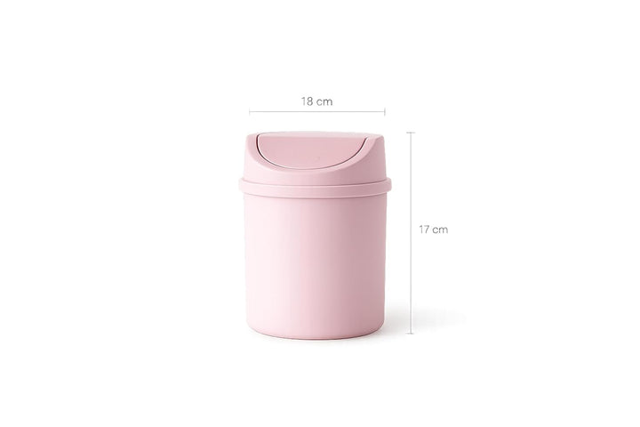 Aura Bin Schwingdeckeleimer Soft Pink 17x13 cm
