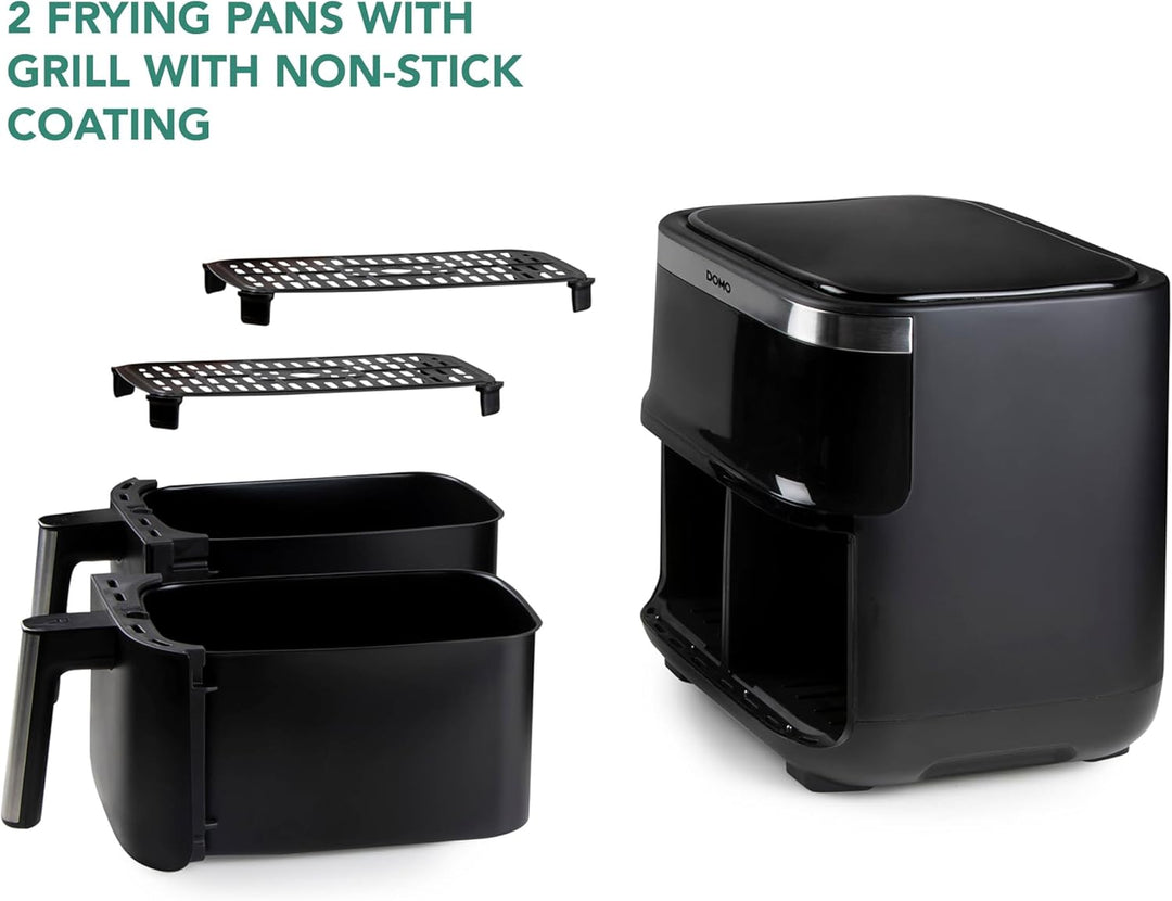 AIR FRYER 2X4L/DO537FR DOMO