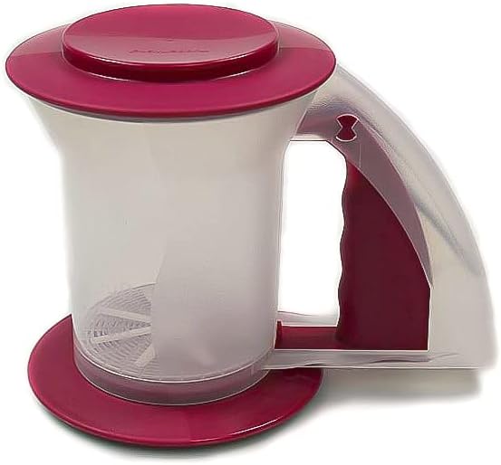 Tupperware 37773 Zuckerstreuer für Eis Brombeere