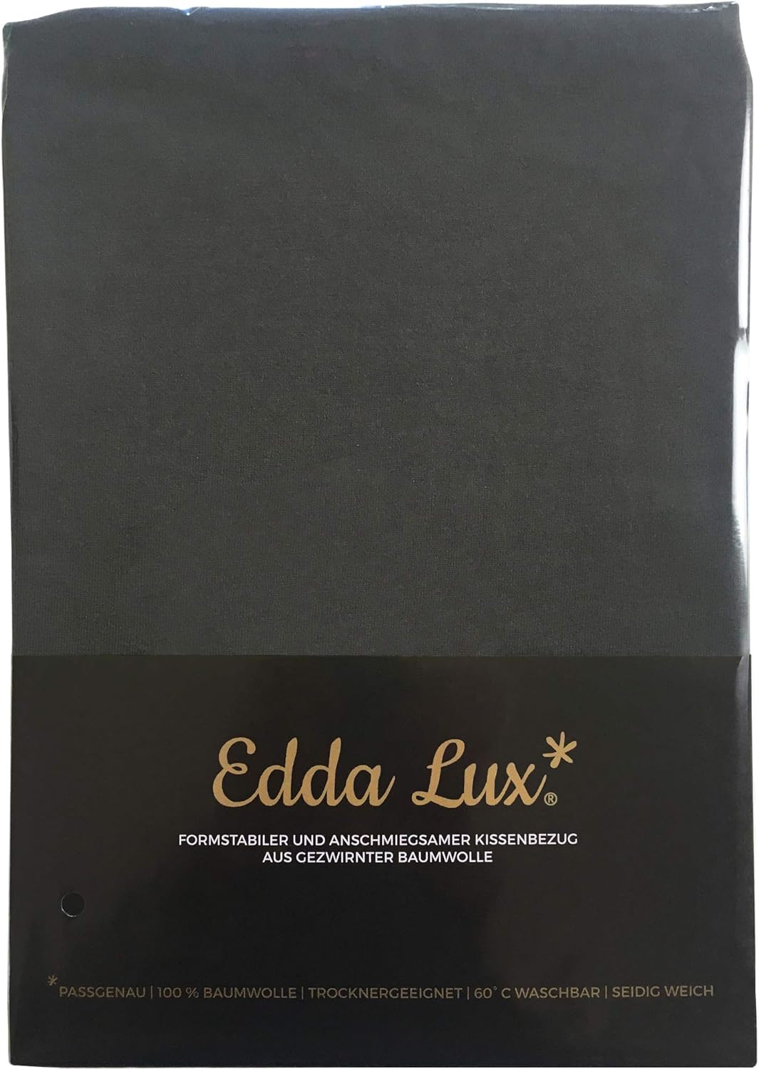 Edda Lux Bezug passend für Tempur OMBRACIO Schlafkissen, 60/56 x 50/48 cm, formbeständiger Jersey Ki