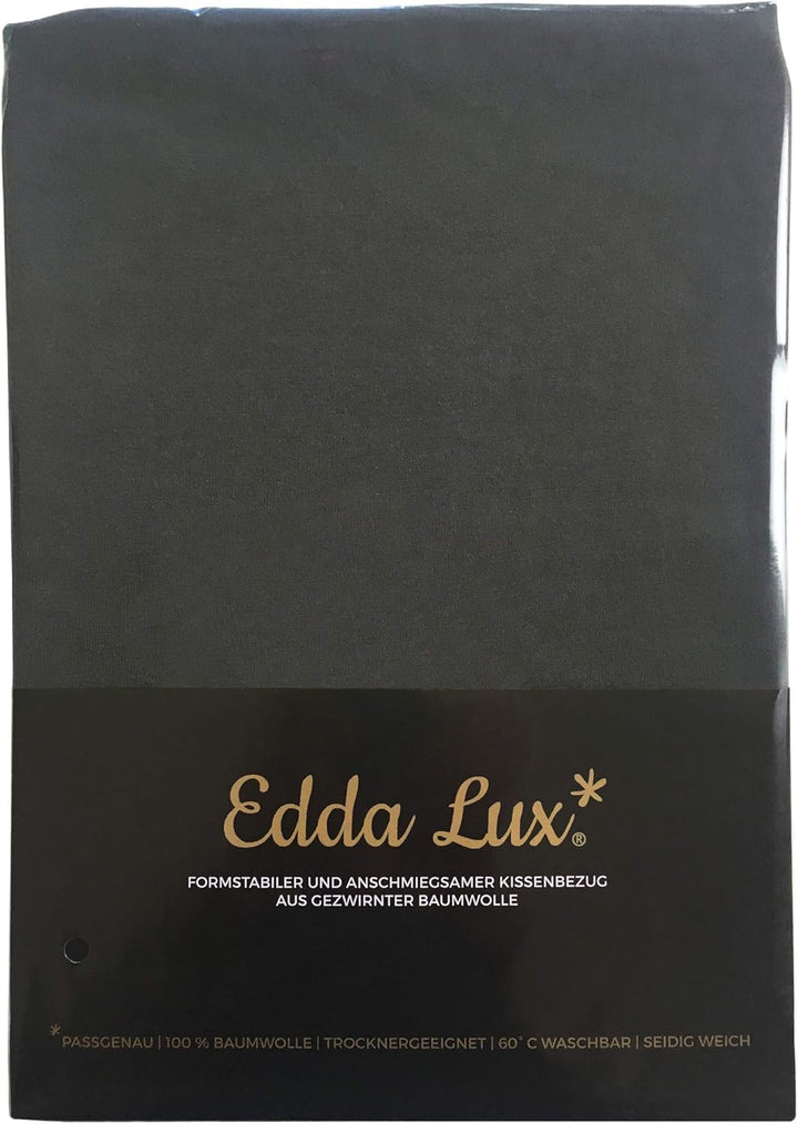 Edda Lux Bezug passend für Tempur OMBRACIO Schlafkissen, 60/56 x 50/48 cm, formbeständiger Jersey Ki