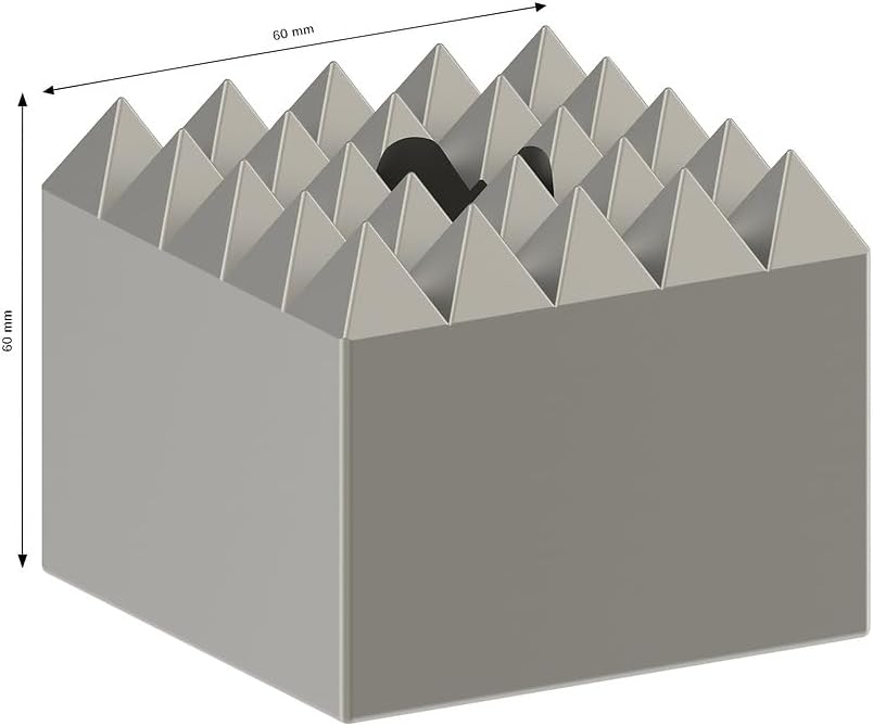 Bosch Professional Stockerplatte (60 x 60 mm, 5 x 5 Zähne), 5 X 5 Zähne