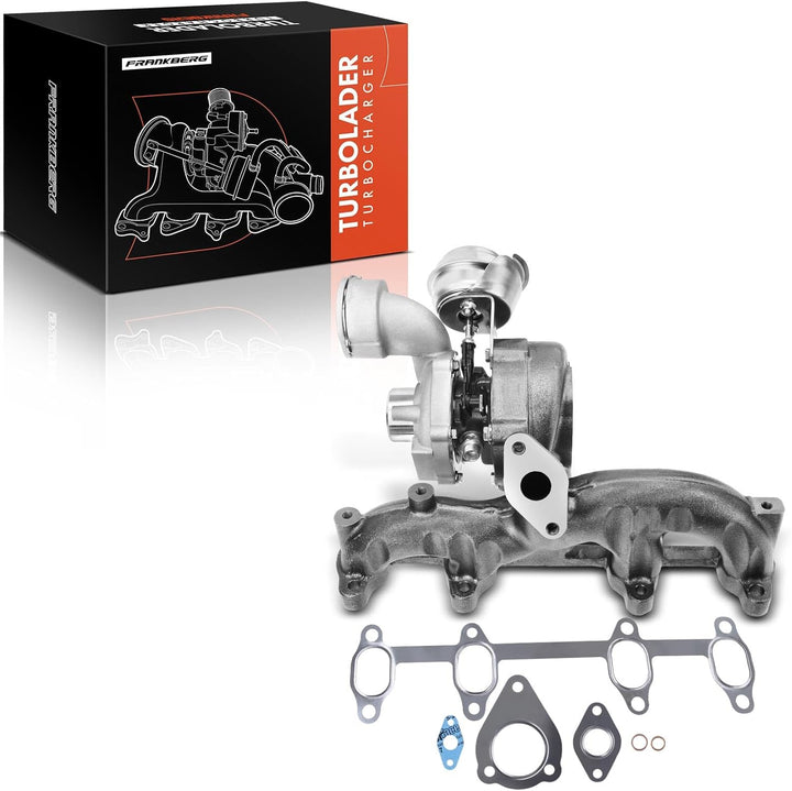 Frankberg Turbolader Kompatibel mit Leon 1M1 2000-2006 Toledo II 1M2 2000-2004 B.o.r.a 1J2 1J6 2000-