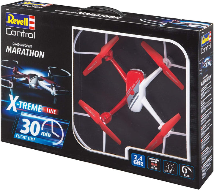 Revell Control RC X-TREME Quadrocopter Marathon I Bis zu 30 Minuten Flugspass du I Hohe Manövrierfäh