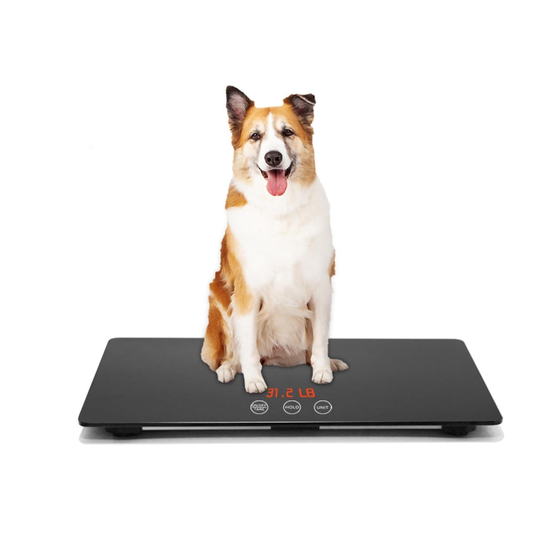 Grosse Präzisions-Dgit-Tierwaage für grosse Hunde, 0,35 OZ Genauigkeit mit Kapazität, 65 x 45 cm