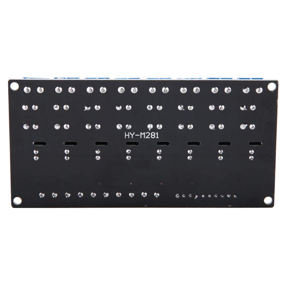 5V 8 Kanal Halbleiterrelais Modul Hochpegelauslöser 2A mit resistiver Sicherung