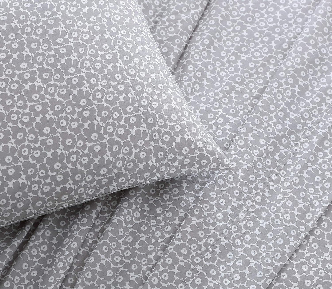 Marimekko - Queen-Size-Bettlaken, Baumwoll-Perkal-Bettwäsche-Set, knackige und Coole Heimdekoration