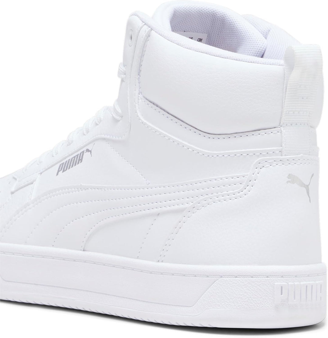 PUMA Unisex Caven 2.0 Mid WTR Sneakers Sneaker 36 EU Puma White Puma Silver, 36 EU Puma White Puma S