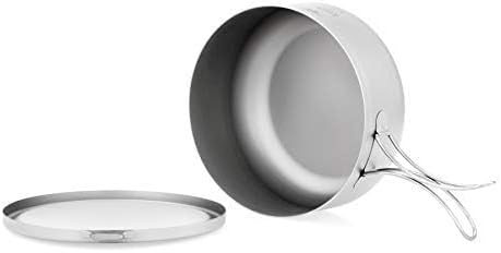 Keith Titanium Lunchbox – Premium Reines Titan, Leichte & Langlebige Erwachsenen-Lunchbox für Männer