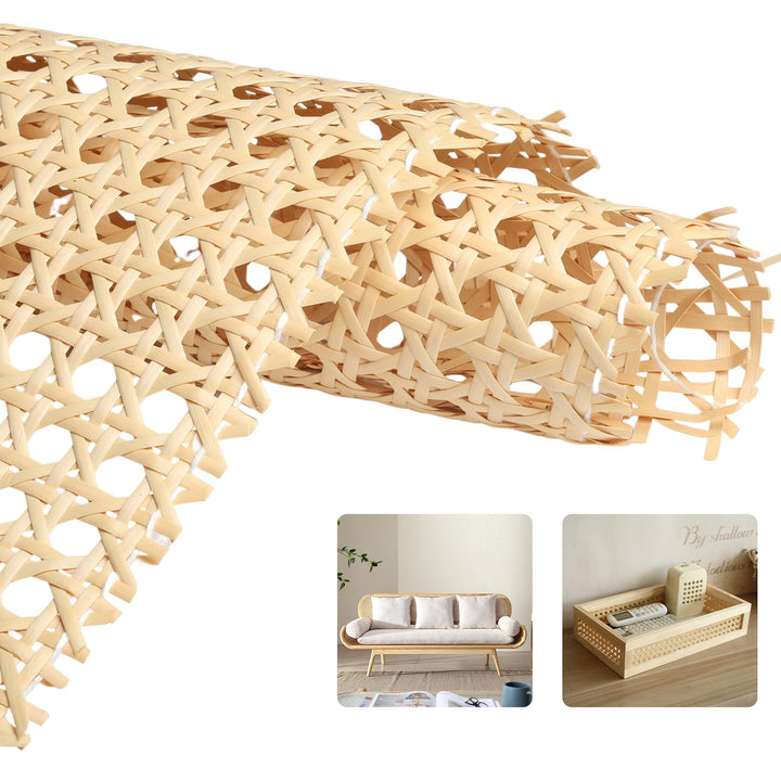 Wiener Geflecht 40x300 CM, Wasserdicht PE Rattan Gurtband, Schimmelfest Handgemachtes Rattan Möbelde