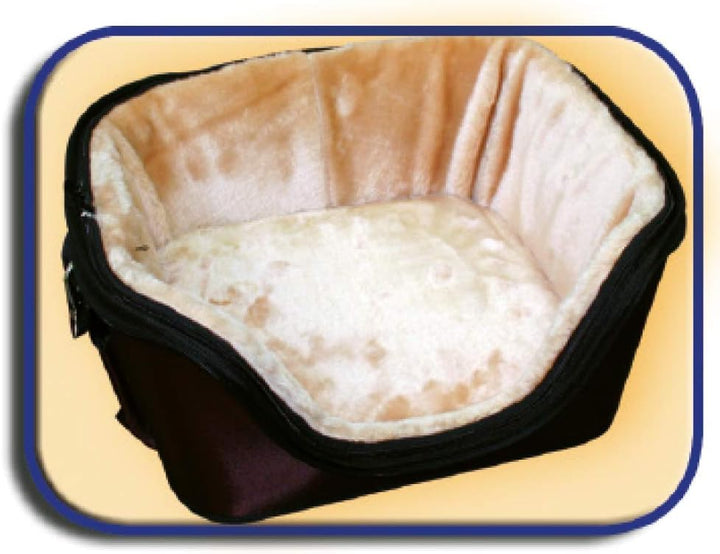 Croci Fast&Easy Carrier 2in1 - Transportbox und Transportbox für Hund und Katze, Umhängetasche für H