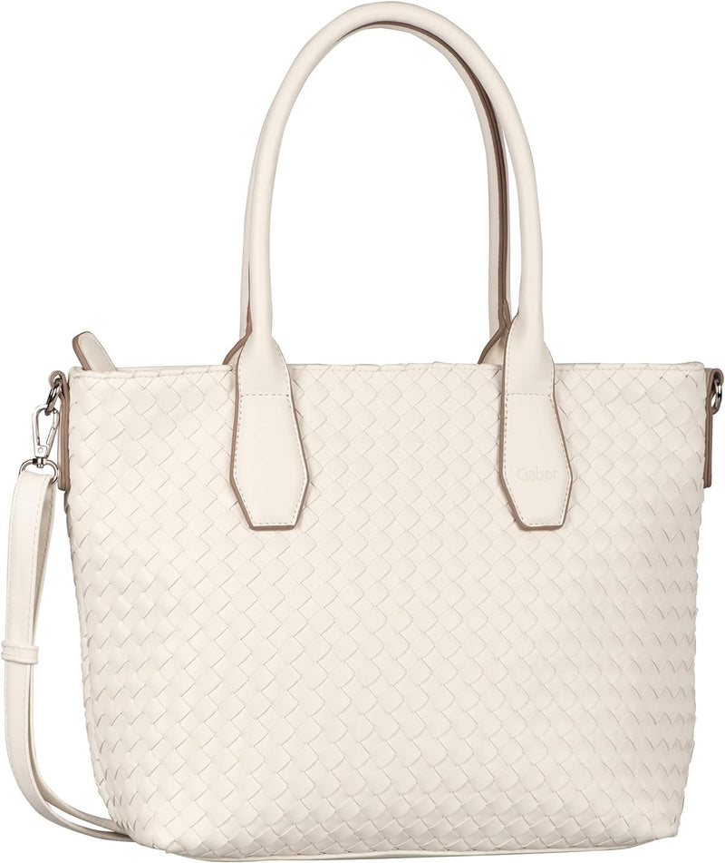 Gabor bags , EMILIA, Damen, Shopper, M, weiss, 39x14x27,5cm