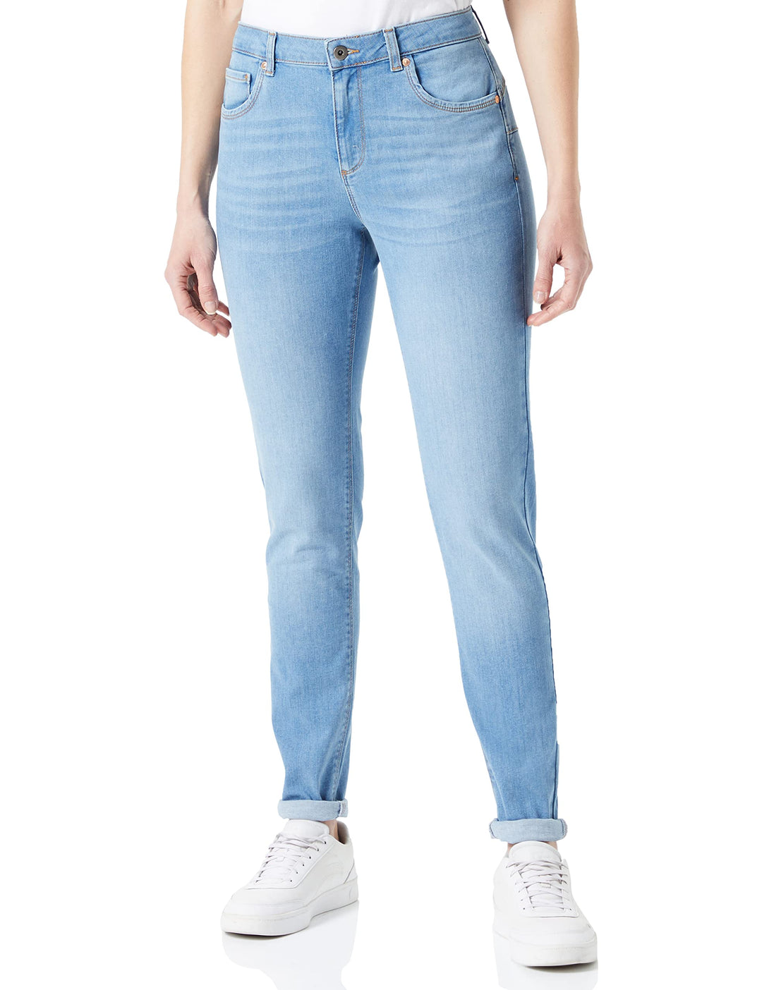 United Colors of Benetton Damen Hose 29 Hellblau Denim 904, 29 Hellblau Denim 904