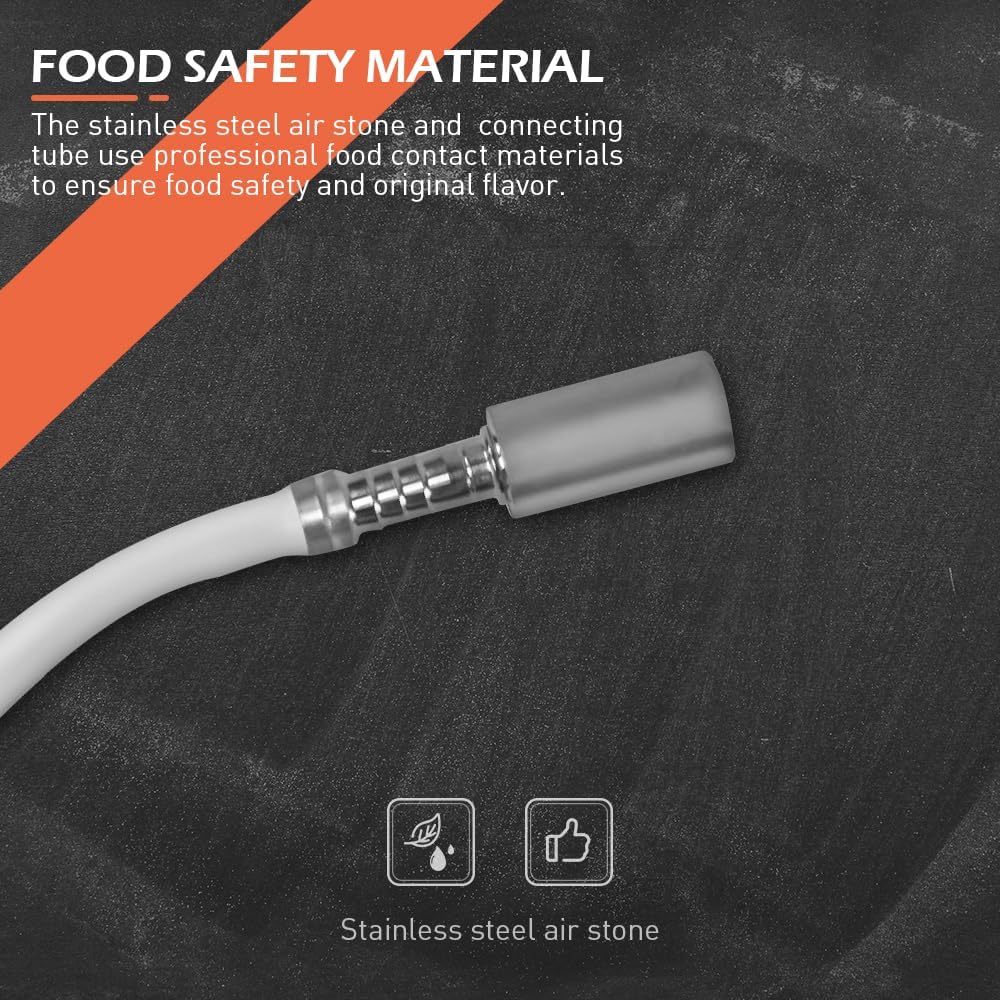 DUEBEL Schaum-Kit für molekulare Gastronomie Kochen, effizientes Schaumherstellungs-Kit für Lebensmi