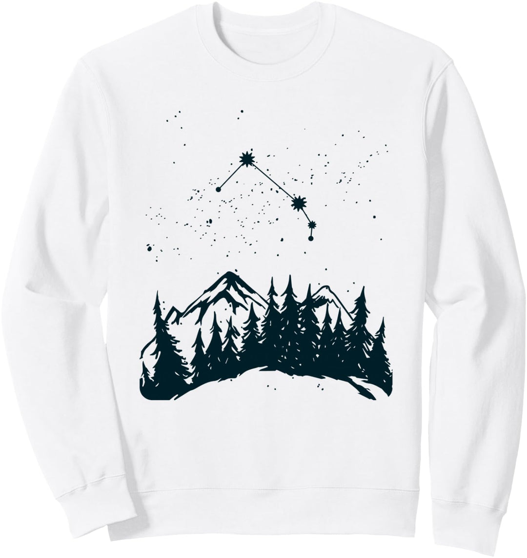 Sternzeichen Widder Sternbild Hobby Astronomen Sweatshirt
