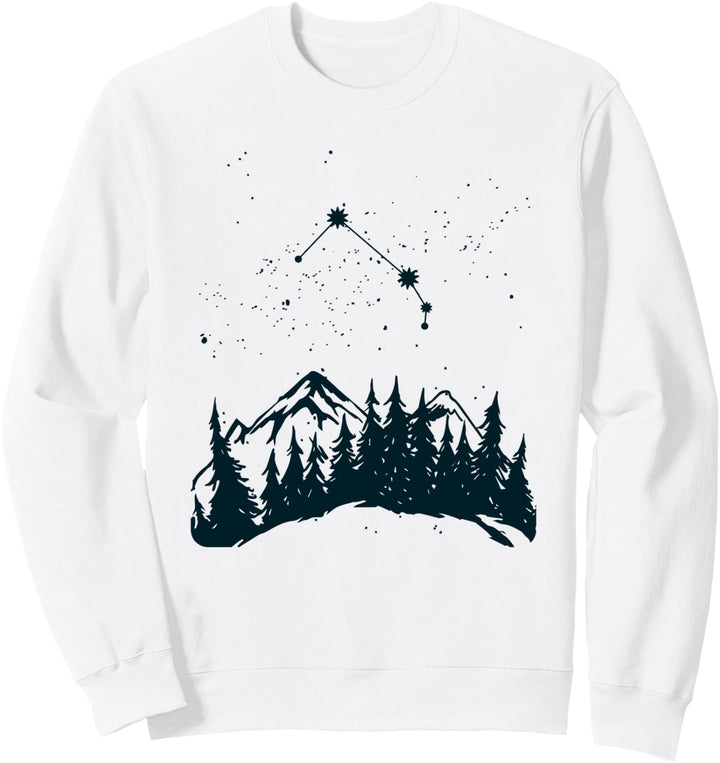 Sternzeichen Widder Sternbild Hobby Astronomen Sweatshirt