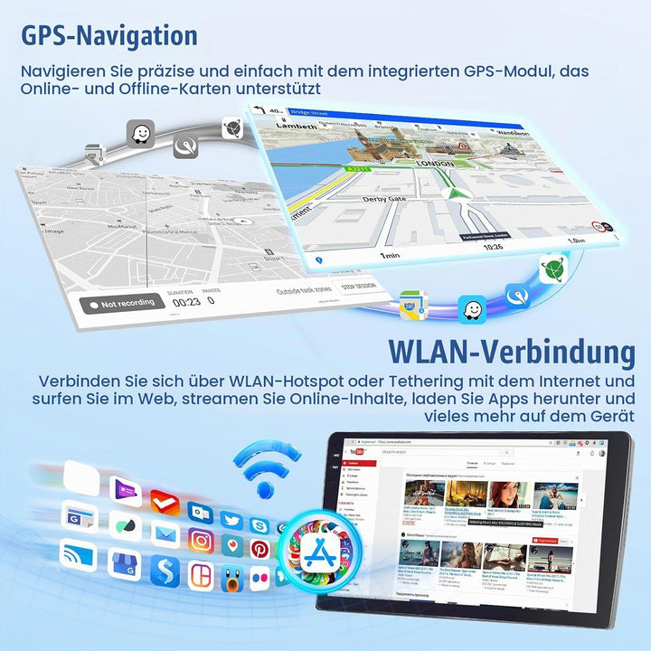 [4G+128G] Inefala Android 15 Autoradio für Renault Megane 3 2009-2014 mit Wireless Carplay Android,