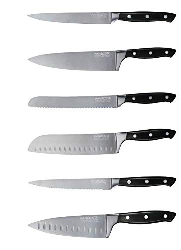NIROSTA Trinity-Messer-Set, Verschiedene Messer mit Funktionsteil aus Edelstahl, Premium-Messer mit