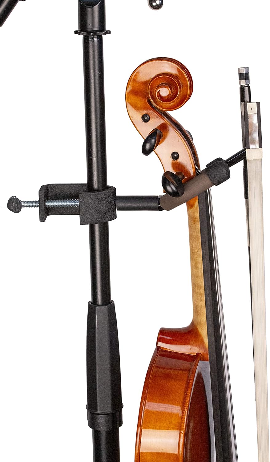 String Swing - Violinhalterung für Mikrofon- oder Notenständer Single Violine, Single Violine