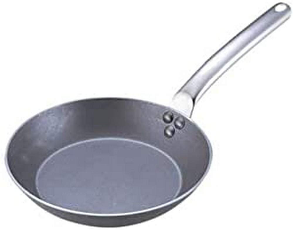 De Buyer 5130.20 Runde Bratpfanne mit Griff aus Edelstahl 20 cm, 20 cm