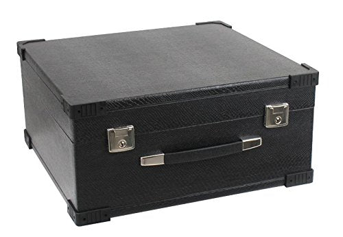 Alpenklang 72-Bass Akkordeon Koffer (Tragekoffer für 72-Bass Akkordeons, Holzkern, Kunstlederbezug),