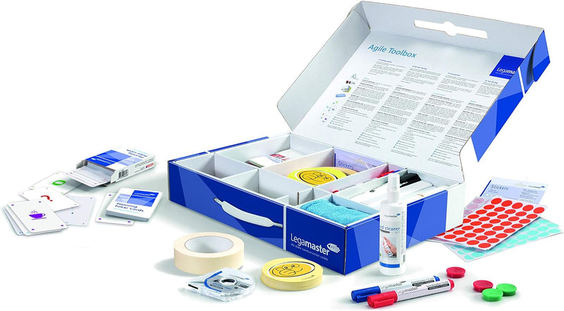 Legamaster 7-125400 Agile Toolbox, Zubehörset für Projektmanagement