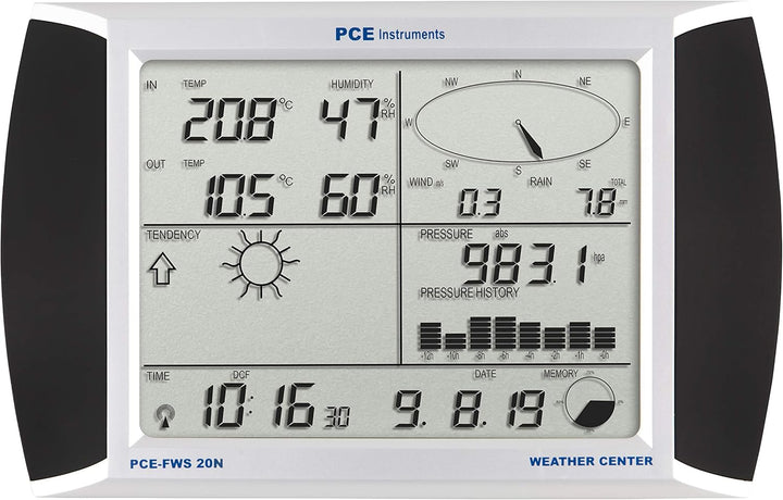 PCE Instruments PCE-FWS 20N PCE-FWS 20N Funk-Wetterstation
