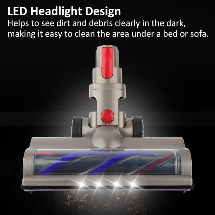 AINUO Motorhead Turbinenbürsten-Reinigungskopf Kompatibel mit Dyson V7 V8 V10 V11 V15 Staubsauger zu