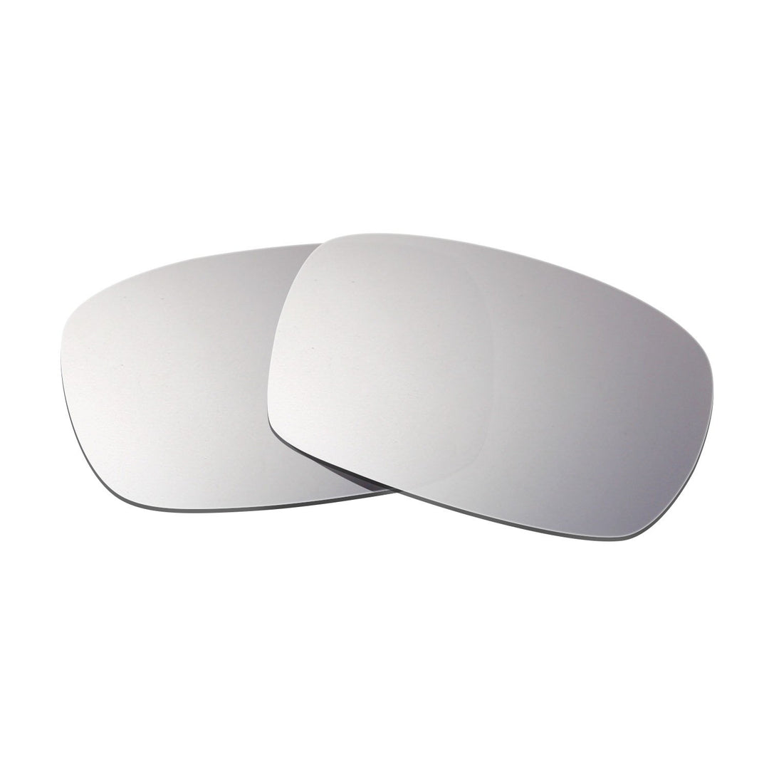 HKUCO Plus Mens Replacement Lenses For Oakley Crankcase Sunglasses Titanium Mirror Polarized