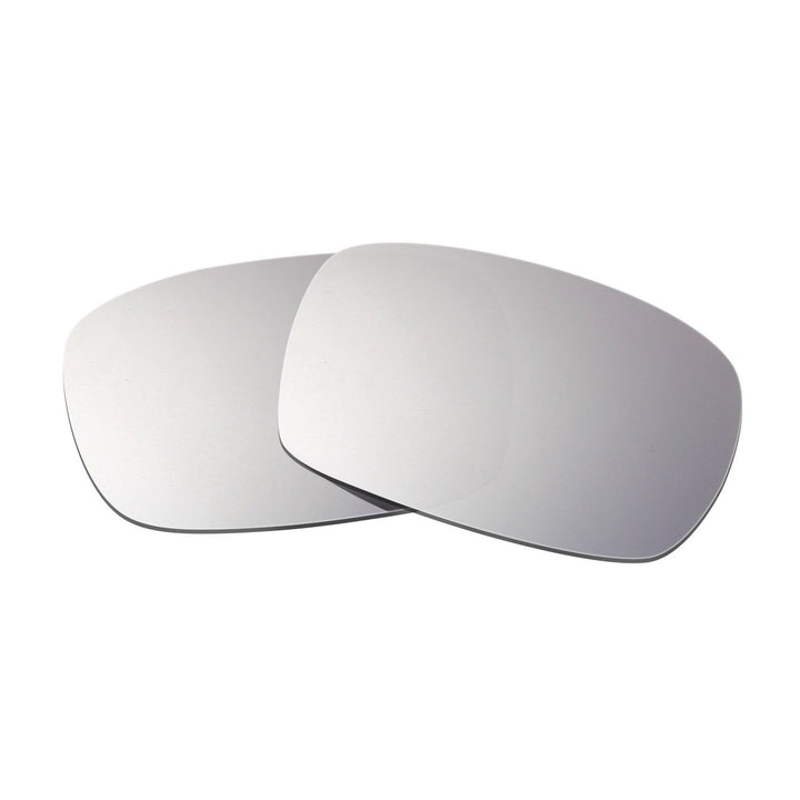 HKUCO Plus Mens Replacement Lenses For Oakley Crankcase Sunglasses Titanium Mirror Polarized