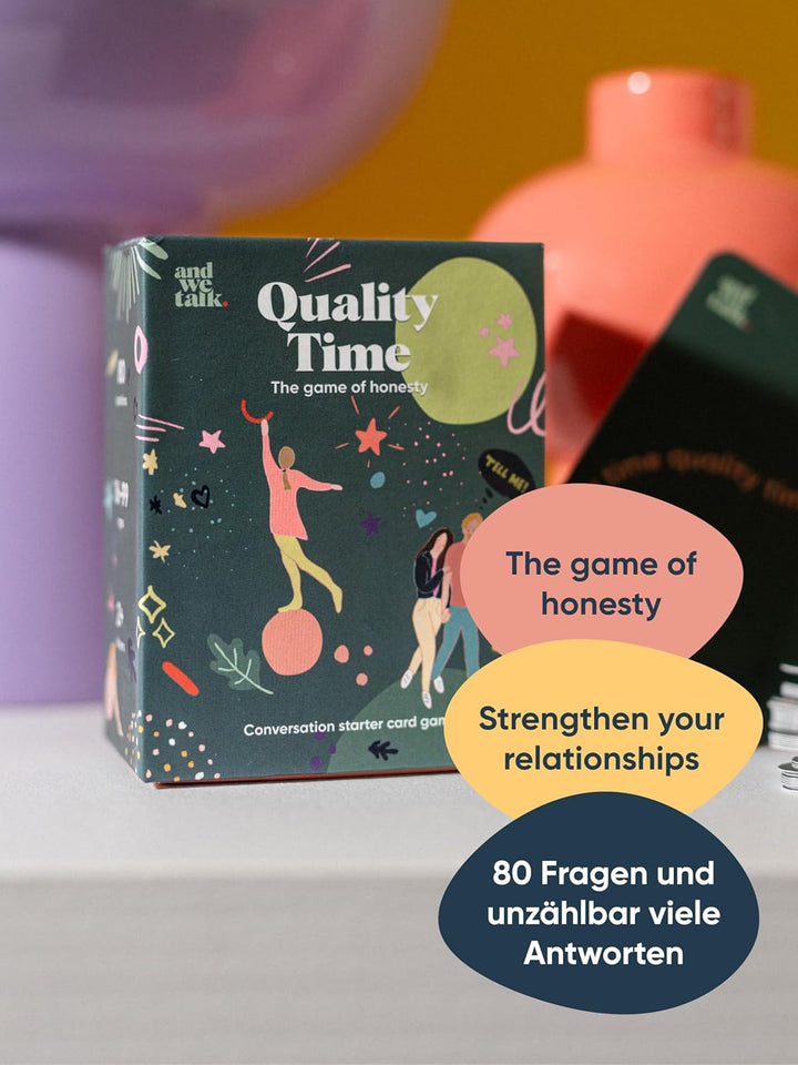 Quality Time - die englische Edition von Dialog | Top-bewerteter Gesprächsstarter für Freunde und Fa