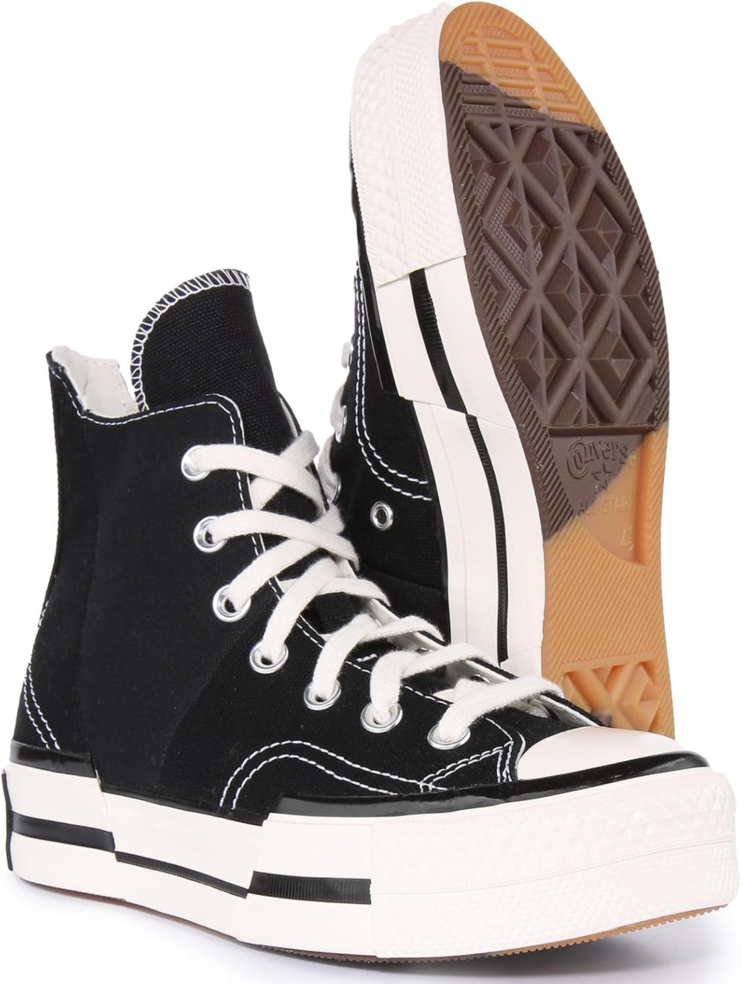 Converse Ct Core Lea Hi 236580-61-8 Unisex - Erwachsene Sneaker 40.5 EU Signalrot Schwarz Weiss, 40.