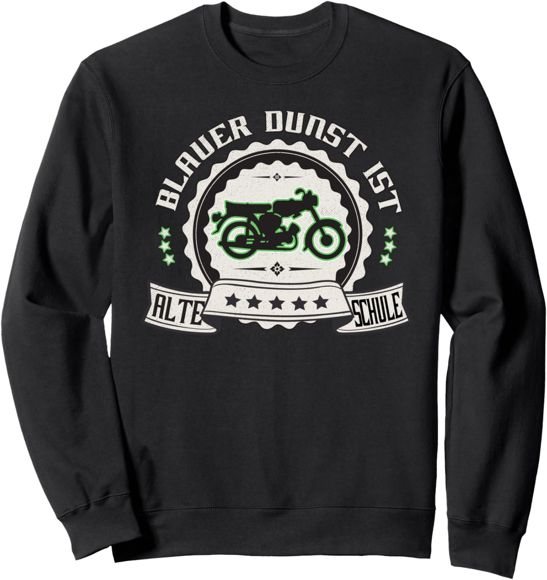 Moped Kult Retro Ostalgie Zweitakt Simme ost-moped Sweatshirt