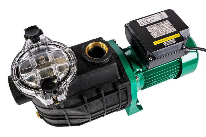 HST Leis Poolpumpe 15m3, 15000 Liter/Std, 900 W I Erweiterbare Filterpumpe mit geringer Energieaufna