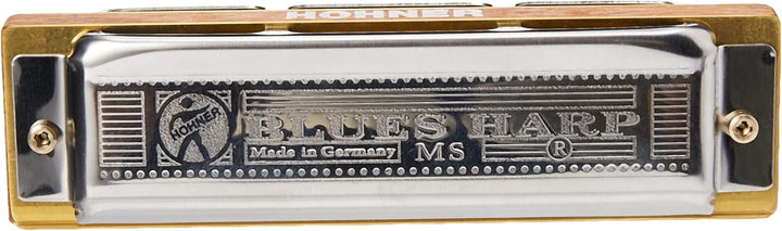 Hohner M569633 Echo Harp 96 C/G Mundharmonika & Blues Harp Mundharmonika in C-Dur Bundle mit Blues H
